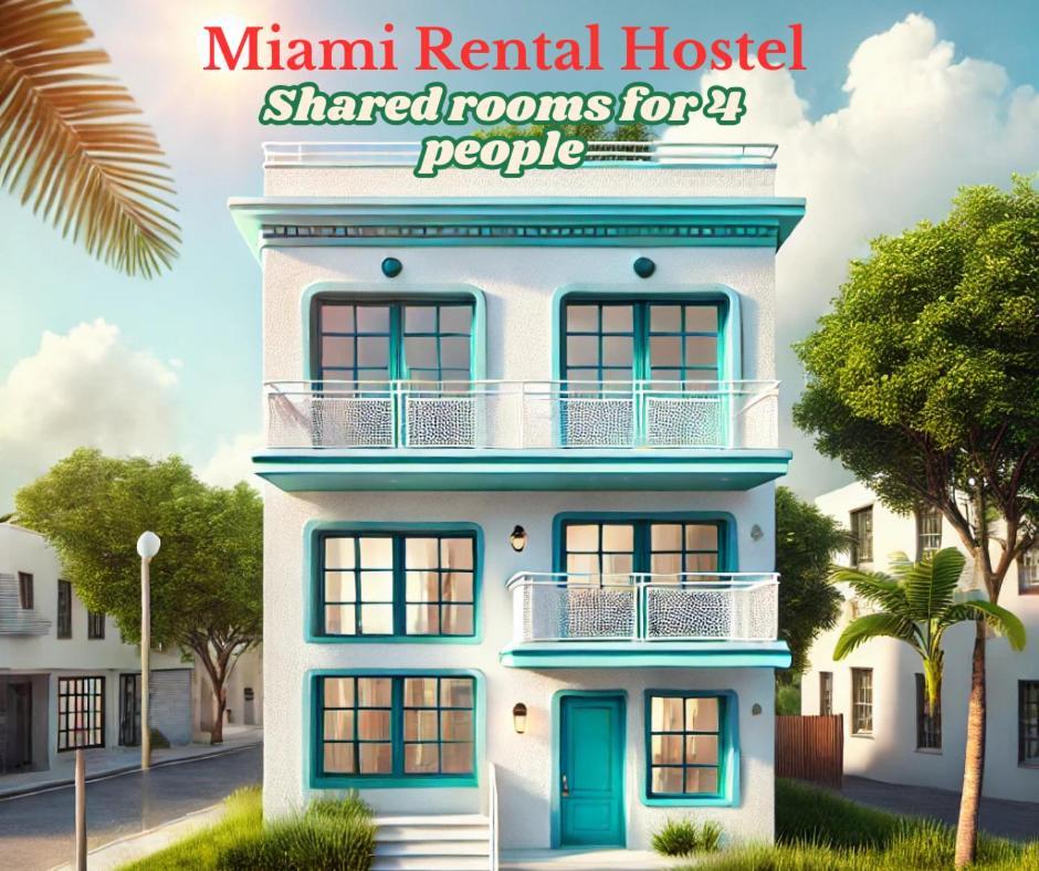 103 Miami Shared Rooms For Men Central Comfortable, Affordable Ngoại thất bức ảnh